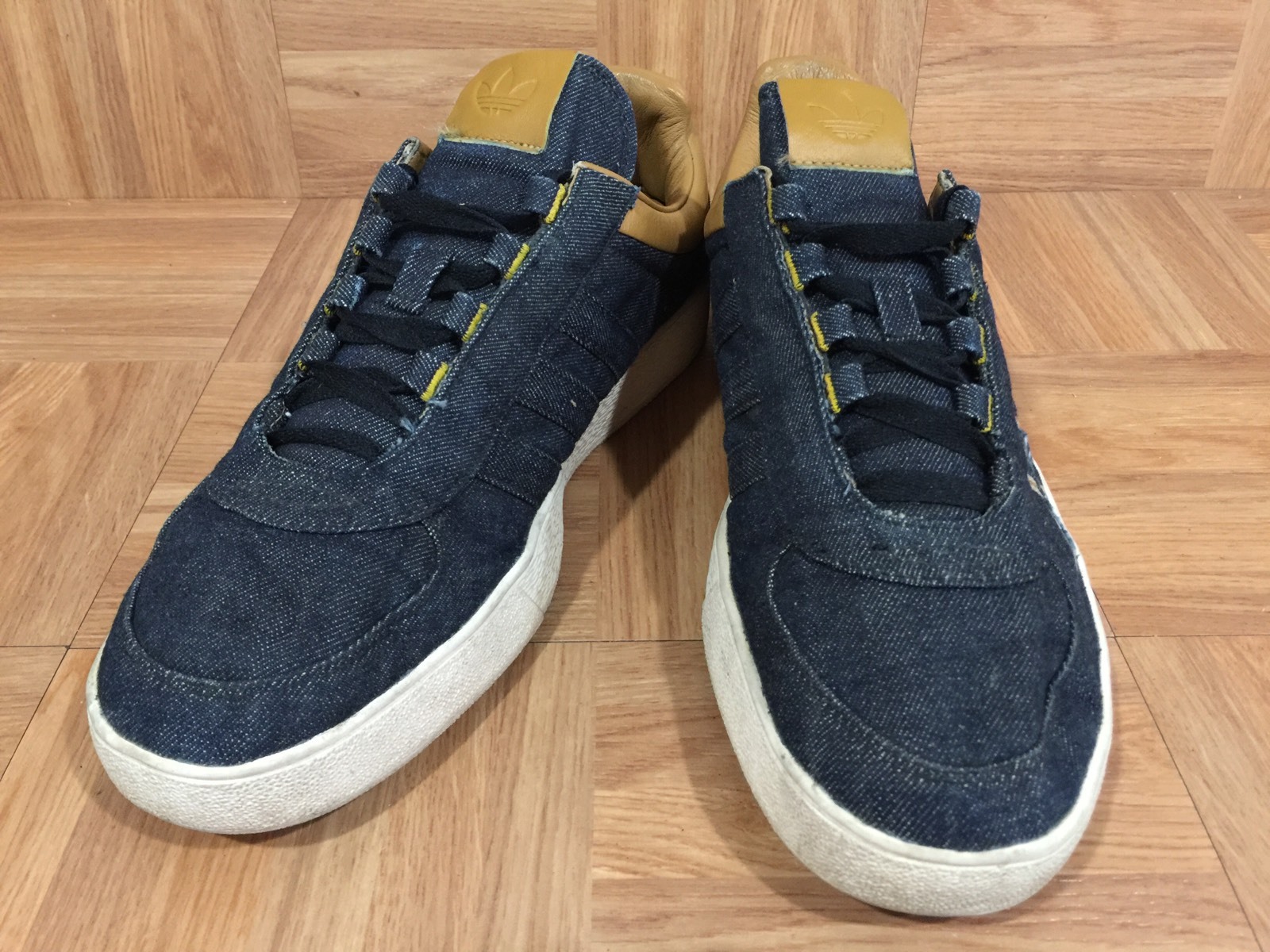 RARO Kaihara x Adidas Adicolor denim blu marrone pelle 11 5 LOTTO AC 01 Samba