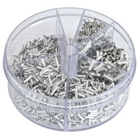 1900-Tlg AderendhüLsen Sortiment Steckverbinder FüR Quetschzange 0.5 - 2.5 Mm²