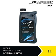 Wolf Mineral Fluid LHM Olej hydrauliczny ISO 7308 Ford Fiat IVECO 1 litr