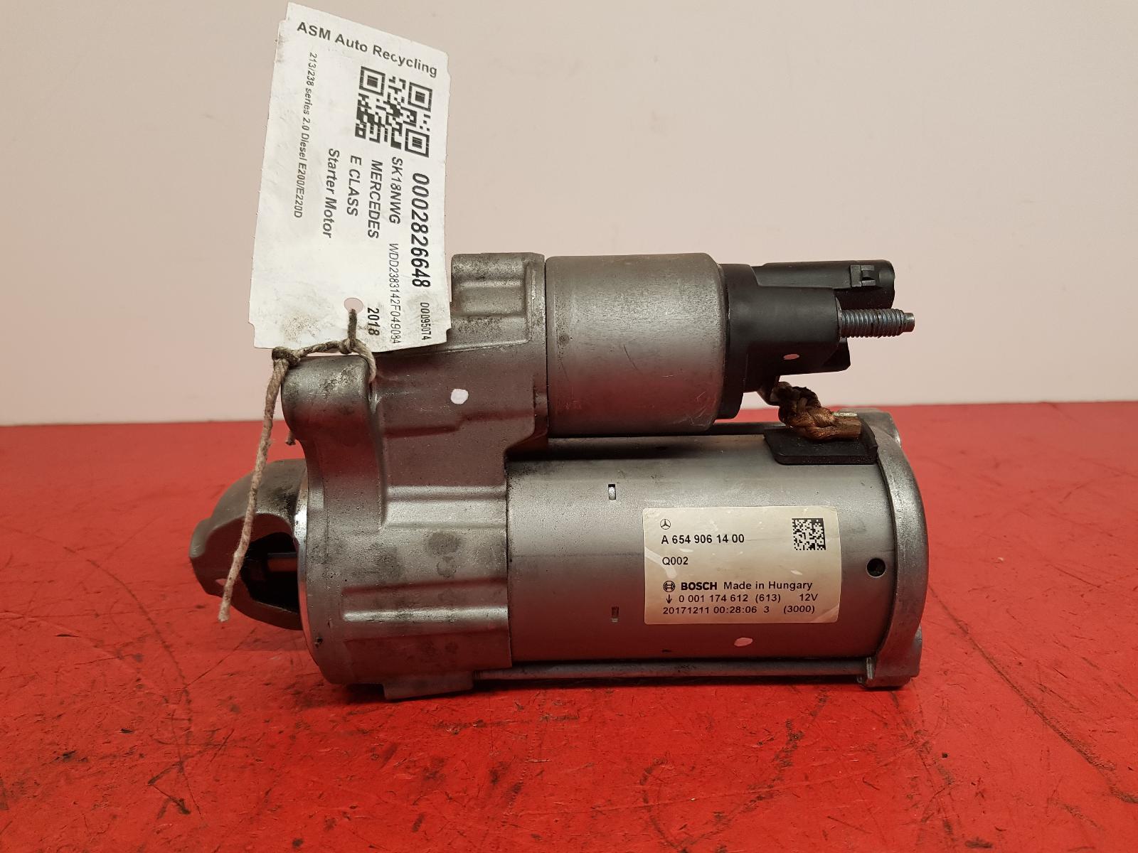 MERCEDES BENZ Genuine Self Starter Motor 6549061600 ATC GTC GTE 