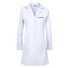 Custom Embroidered Women's Lab Coat