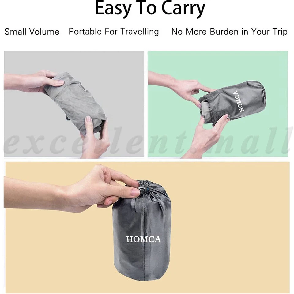 Inflatable Foot Rest Travel Air Pillow Cushion Office Home Leg Footrest Relax OZ - image 2 of 4