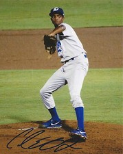 CARL EDWARD JR. CJ SIGNED CHICAGO CUBS 8X10 PHOTO 2016 WORLD SERIES CHAMPS AUTO