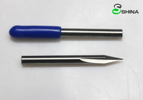 5x 1/8" 30 grados 0,1 mm Doble Flauta Ranura Recta Pegatina Grabado Router Broca - Imagen 6 de 9