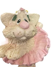 Li'l Luvables Russ Berrie Co. Cat Ballerina Figurine 13912 Kathleen Kelly