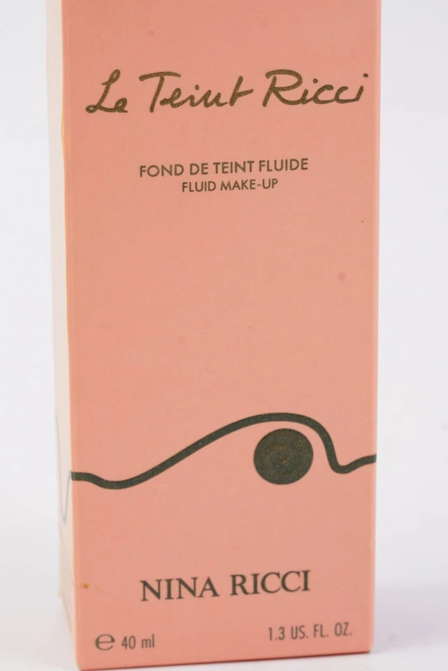 Maquillaje líquido Nina Ricci Paris Le Teint Ricci 02 Bois De Rose 1,3 fl oz NUEVO Foto 4 de 4