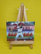 2024 Bowman Chrome Baseball Top 100 RC Dylan Crews #BTP-04 Washington Nationals