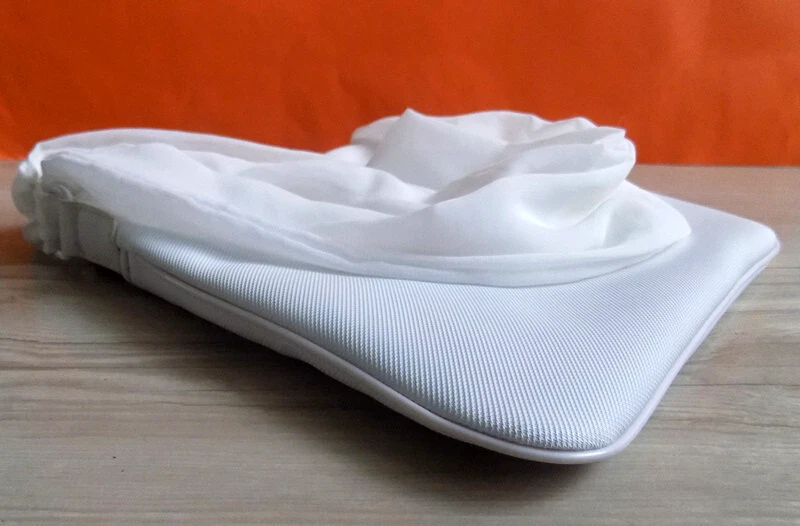 LACOSTE Hermoso Bolso de Mano Blanco para Mujer Bolso de Hombro (M) Foto 4 de 4