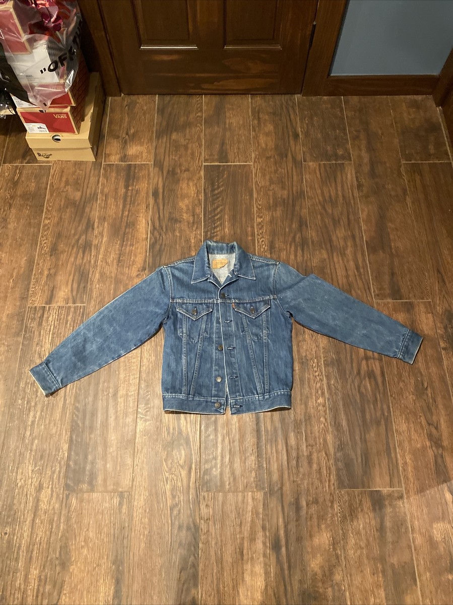 チョキ　603030 VTG 60s USA LEVI Type III Trucker Denim Jean Jacket 70704-0917 SZ