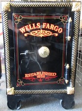 Antique Original Safe Custom Refinished Wells Fargo circa 1890