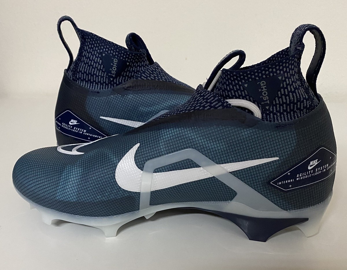Nike Alpha Menace Elite 3 College Navy Mens Sz 13 Football 