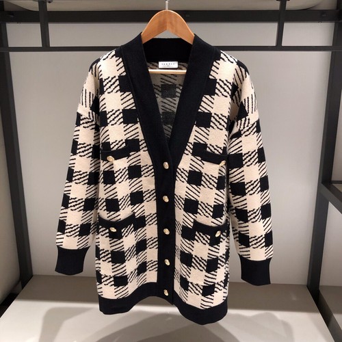 New Women`s Sandro Cardigan with 