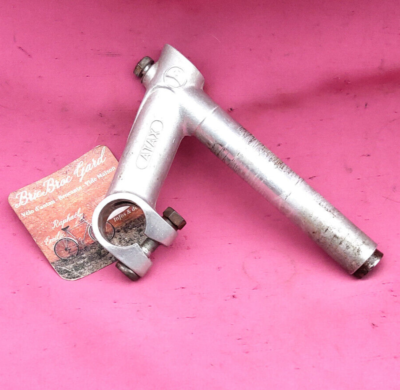Potence Vélo Course Atax – Aluminium, France, Vintage 1970s, Argenté