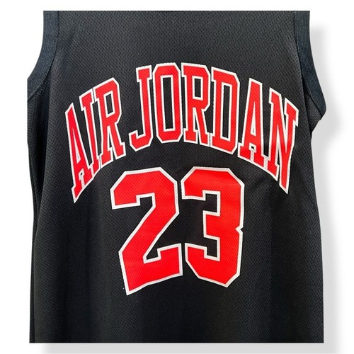 Jordan Girls Black Jersey Dress Air Jordan 23 Tank Style Size 5 (4–5 Yrs) NWT - Picture 2 of 9