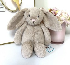 Jellycat Small Bashful Beige Bunny ~ Brand New With All Tags