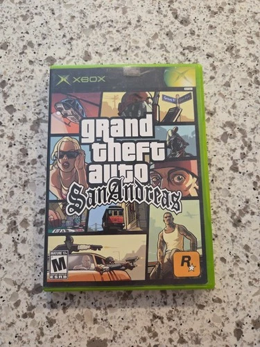 Grand Theft Auto: San Andreas "M" Version (Microsoft Xbox, 2005)
