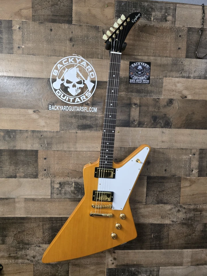 EPIPHONE 2024 INSPIRADO EN GIBSON 1958 KORINA Explore CON ESTUCHE, Foto 2 de 4