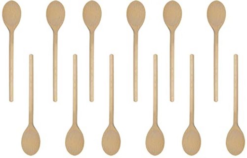 BICB Set of 12 European Beechwood Spoons 30cm  Assorted item_package_quantitys 