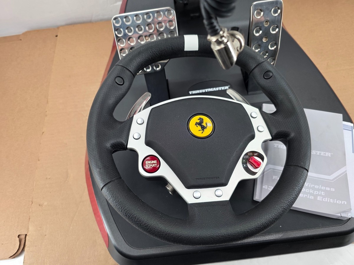 Thrustmaster Ferrari Wireless Gt F430 Scuderia Cockpit PS3 Racing