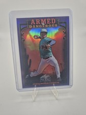 JURRANGELO CIJNTJE 2026 LEAF METAL BASEBALL ARMED & DANGEROUS INSERT CARD #D 7/7