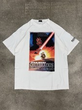 Vintage Star Wars Celebration T-shirt Denver 1999 Size X-Large Phantom Menace