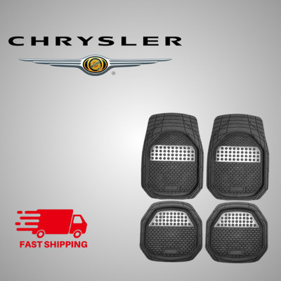 For All Chrysler Car Floor Mats 4pcs Rubber Custom Fit All Weather Guard