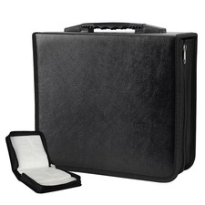 400 Discs Portable CD DVD Organizer Storage Koskin Wallet Holder Bag Case Album