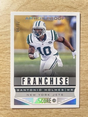 2013 Panini Score - Santonio Holmes #288 Franchise Scorecard 4/32