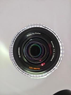 Rollei Sonnar 150mm f4 Objektiv für Rolleiflex 6000 Serie Kameras. funktionstüchtig.