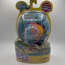 NEW Little Live Pets LIL' Turtle Walk And Swim In Water Electronic Toy