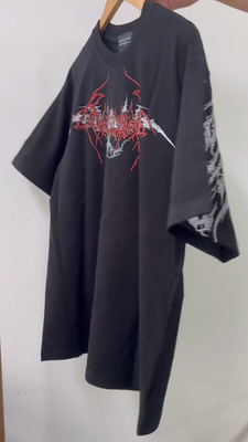 Breathedivinity Gothic cotton fitness T-shirt, complete with