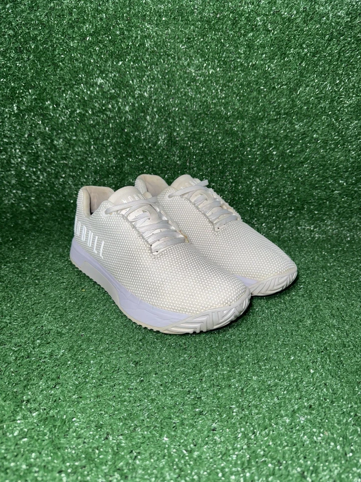 NoBull Superfabric тренер низкий верхний белый кроссовки тренажерный зал кроссовки женщин размер 7 - Изображение 2 из 4