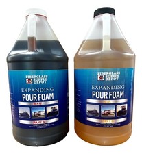 Fiberglass Supply Depot 6 Lb. Density Expanding Pour Foam, 2 Part Clear
