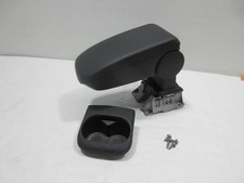 05-10 Chevy Cobalt G5 Center Console Arm Rest W Bolts Rear Cup Holder Black