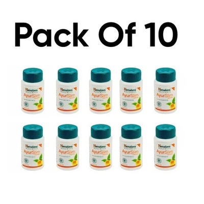 Himalaya Ayurslim LOSE WEIGHT NATURALLY BURN FAT 600 CAPSULES FREE SHIP 2027 EXP