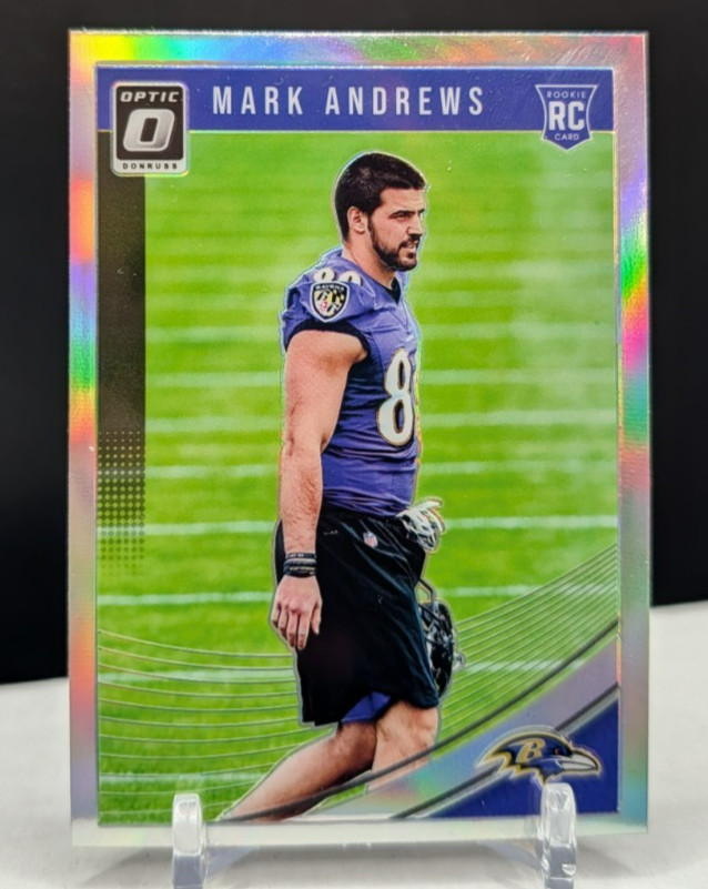 Mark Andrews Silver Holo Prizm 2018 Donruss Optic Rookie #121 Baltimore Ravens