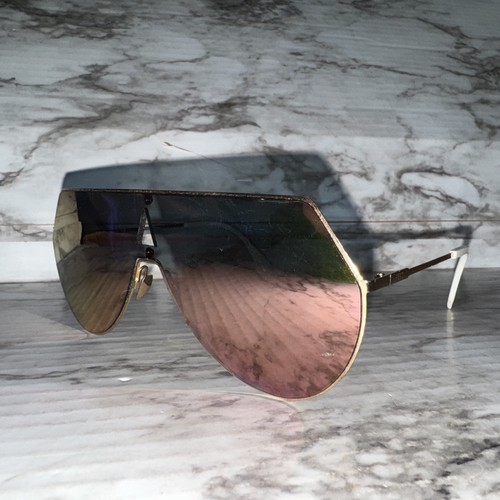 Occhiali da sole donna Fendi FF0193/S oro rosa/grigio 0000J 135 usati - Foto 1 di 17