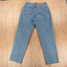 1993 LEVI'S 512 0291 slim tapered fit denim mom jeans sz 13 vtg 90s usa made