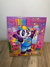 Vintage Lisa Frank My Sticker Collection 3 Ring Binder- Panda Painter 90s
