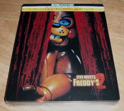 Five nights at Freddy ́s 2 Steelbook 4K Ultra HD + Blu-ray Neu