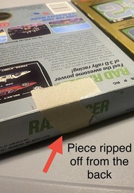 NES Lot, Rad Racer + Super Sprint CIB Video Games