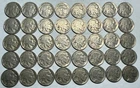 ROLL of 40 full date Indian Head BUFFALO NICKELS. Exact coins shown. #72