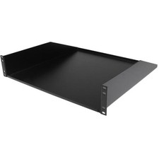 StarTech 2U Heavy Duty Fixed Server Rack Cabinet Shelf - 125lbs