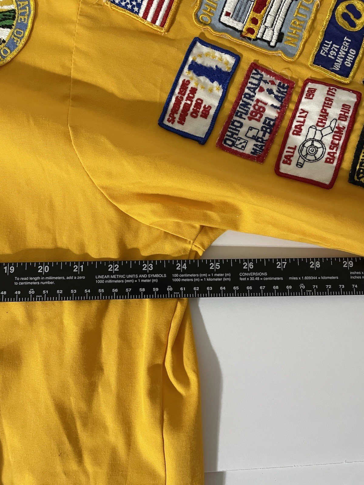 70’s/80’s Holiday Ramblers Patch Work Jacket Size… - image 6