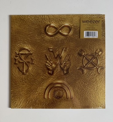 Weezer Limited Edition Citrus Recycled Fool s Gold Vinyl NEW OVP LP