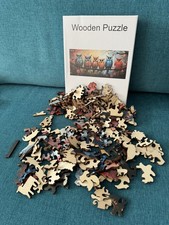 Holzpuzzle wooden Puzzle Valentinstag Geschenk Eule Eulenpuzzle
