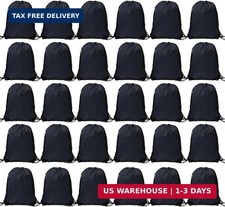 Bulk Drawstring Bags, Polyester Draw String Bags, Gym Sports Cinch Bag Drawstrin