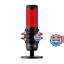 HyperX QuadCast Rouge USB Condenser Gaming Microphone for PC, PS4