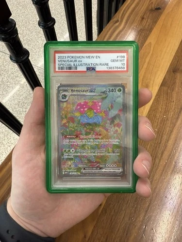 Venusaur ex 198/165 Scarlet & Violet 151 Holo Special Illustration Rare - PSA 10