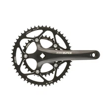 PROWHEEL road bike racing crankset 10v 2x 50x34d, 172.5mm, black 42157511A